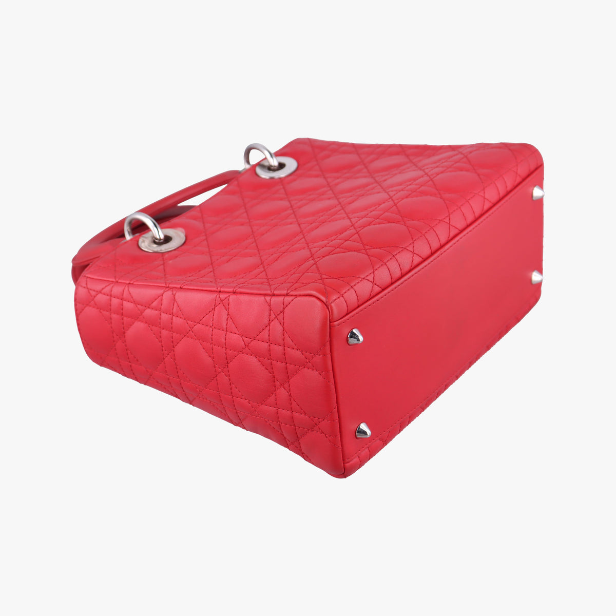 Lady Dior Red lambskin 17-BO-1101レディディオール レッド ラムスキン 17-BO-1101