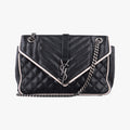 ENVELOPE Black×White Leather 428125 TCT428125.1016エンベロープ ブラック×ホワイト レザー 428125 TCT428125.1016