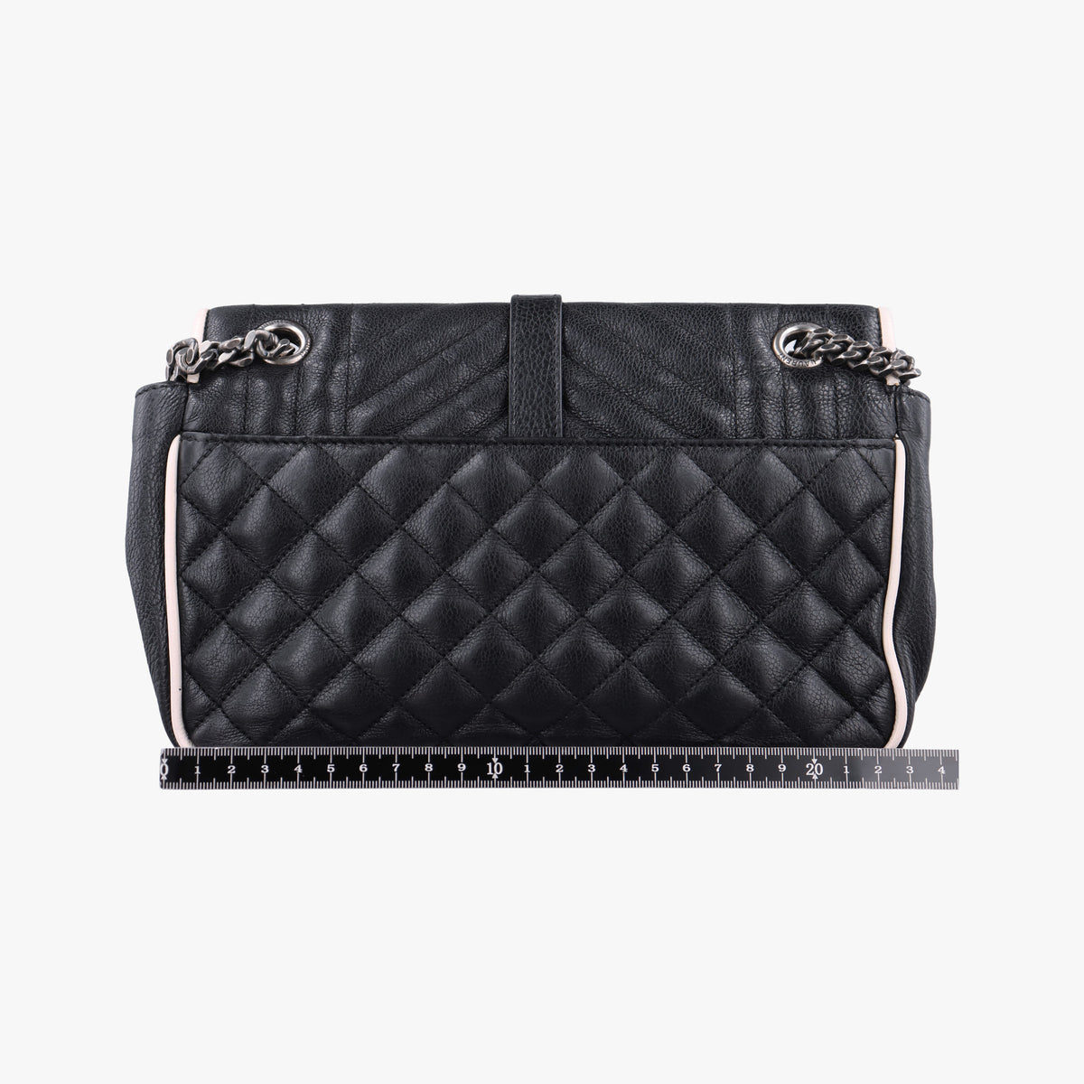 ENVELOPE Black×White Leather 428125 TCT428125.1016エンベロープ ブラック×ホワイト レザー 428125 TCT428125.1016