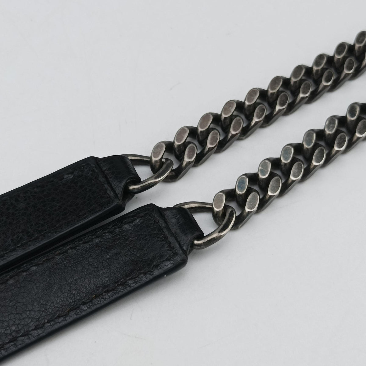 ENVELOPE Black×White Leather 428125 TCT428125.1016エンベロープ ブラック×ホワイト レザー 428125 TCT428125.1016