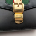 Sylvie Black Leather 421882 A020625581シルヴィ ブラック レザー 421882 A020625581
