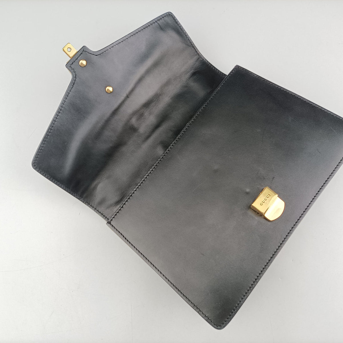 Sylvie Black Leather 421882 A020625581シルヴィ ブラック レザー 421882 A020625581
