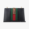 Sylvie Black Leather 421882 A020625581シルヴィ ブラック レザー 421882 A020625581