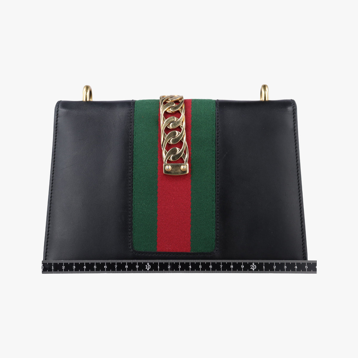 Sylvie Black Leather 421882 A020625581シルヴィ ブラック レザー 421882 A020625581