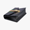 Sylvie Black Leather 421882 A020625581シルヴィ ブラック レザー 421882 A020625581