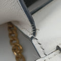 Cahier White Leather×SAFFIANO Leather 1BL004 256カイエ ホワイト レザー×サフィアーノレザー 1BL004 256