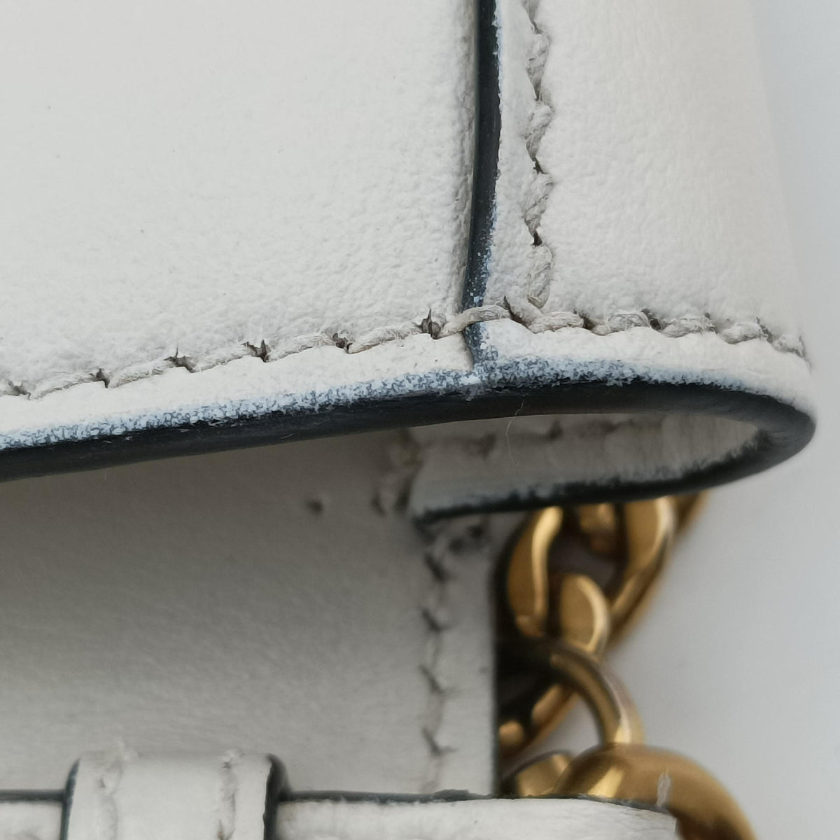 Cahier White Leather×SAFFIANO Leather 1BL004 256カイエ ホワイト レザー×サフィアーノレザー 1BL004 256