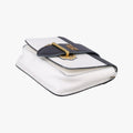 Cahier White Leather×SAFFIANO Leather 1BL004 256カイエ ホワイト レザー×サフィアーノレザー 1BL004 256