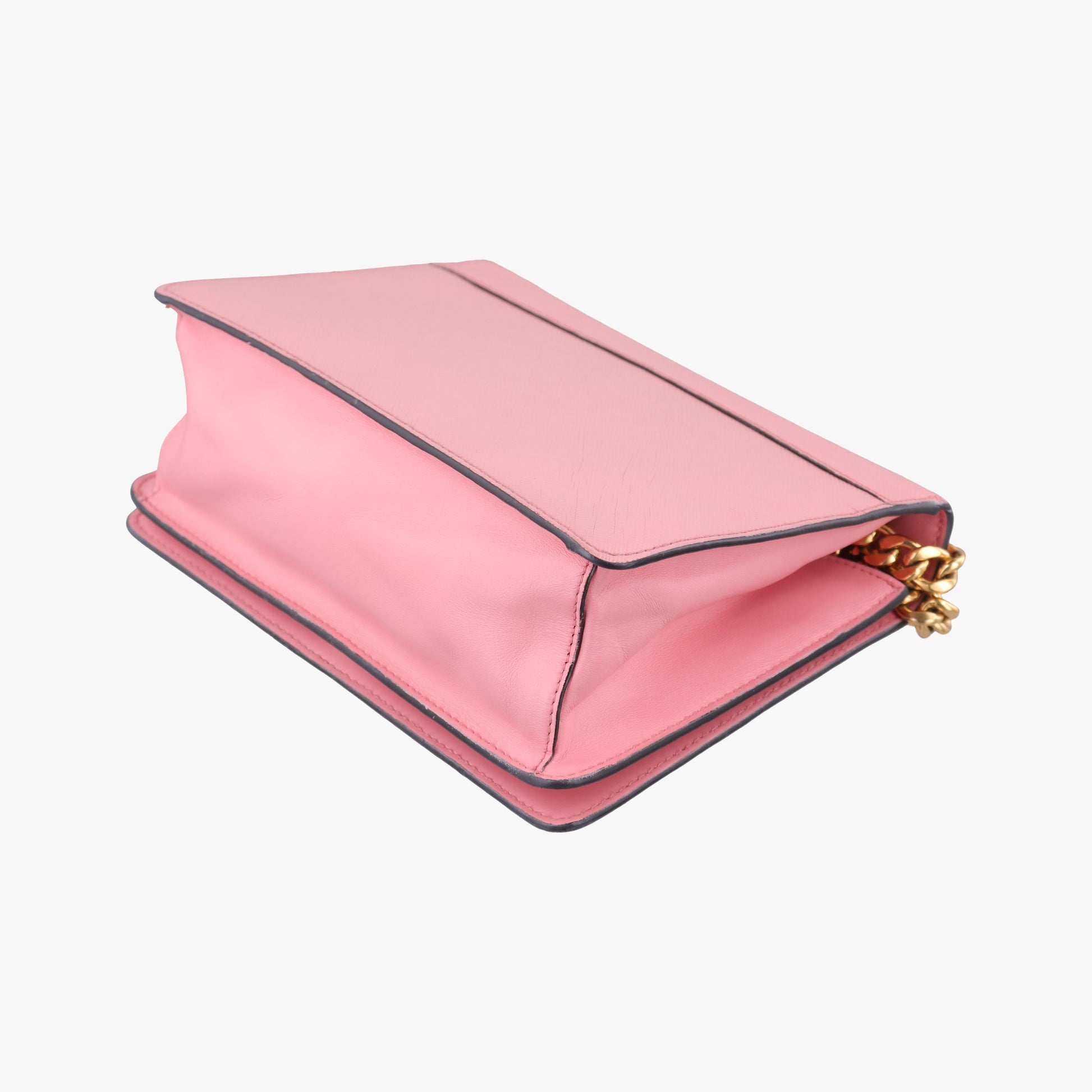 milano logo Pink Saffiano Leather 1BP012 204ミラノロゴ ピンク サフィアーノレザー 1BP012 204