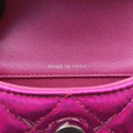 Matelasse CC Years Gift Rose Patent Leather CD0154 XKACTX0Gマトラッセ ココマーク イヤーズギフト ローズ レッド パテント CD0154 XKACTX0G