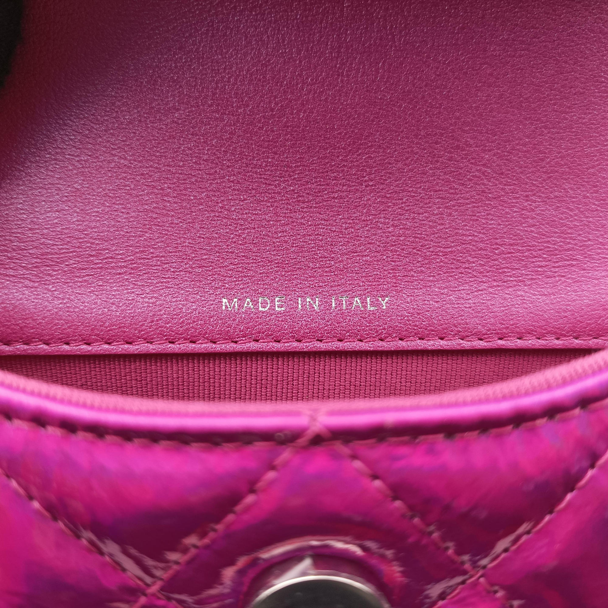 Matelasse CC Years Gift Rose Patent Leather CD0154 XKACTX0Gマトラッセ ココマーク イヤーズギフト ローズ レッド パテント CD0154 XKACTX0G