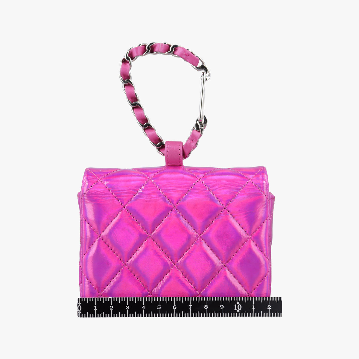 Matelasse CC Years Gift Rose Patent Leather CD0154 XKACTX0Gマトラッセ ココマーク イヤーズギフト ローズ レッド パテント CD0154 XKACTX0G