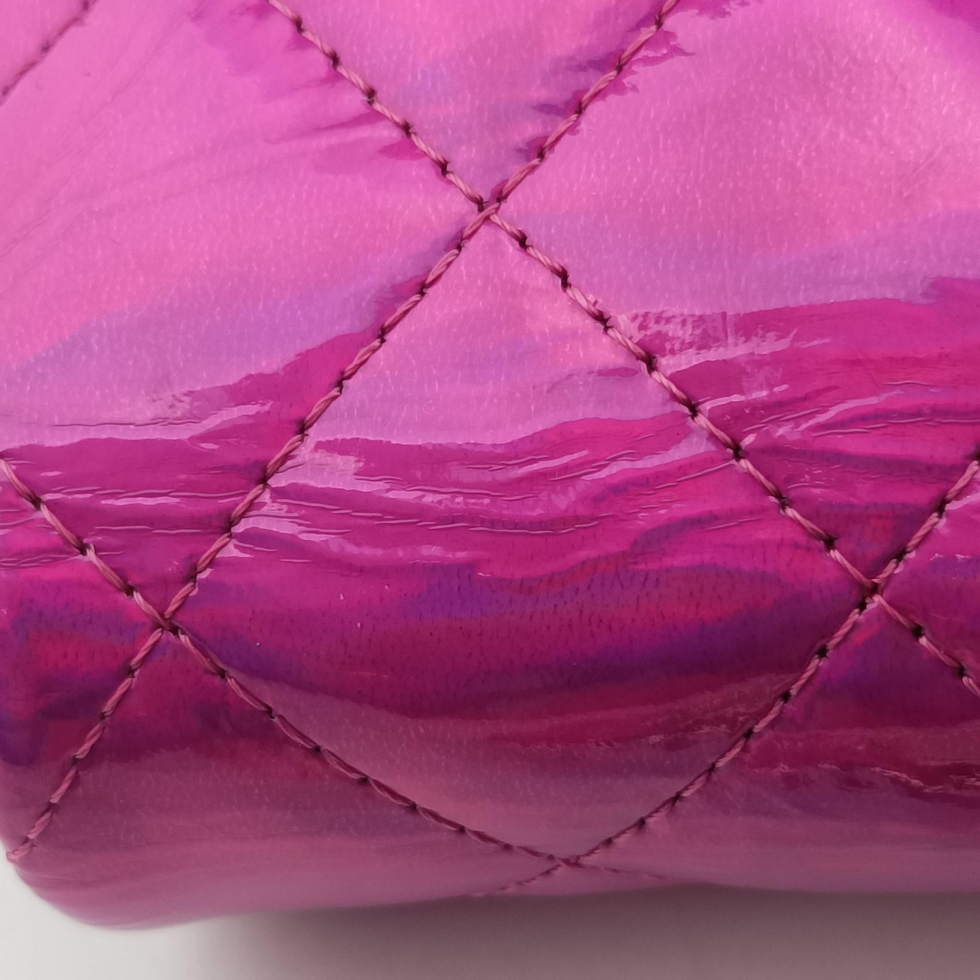 Matelasse CC Years Gift Rose Patent Leather CD0154 XKACTX0Gマトラッセ ココマーク イヤーズギフト ローズ レッド パテント CD0154 XKACTX0G