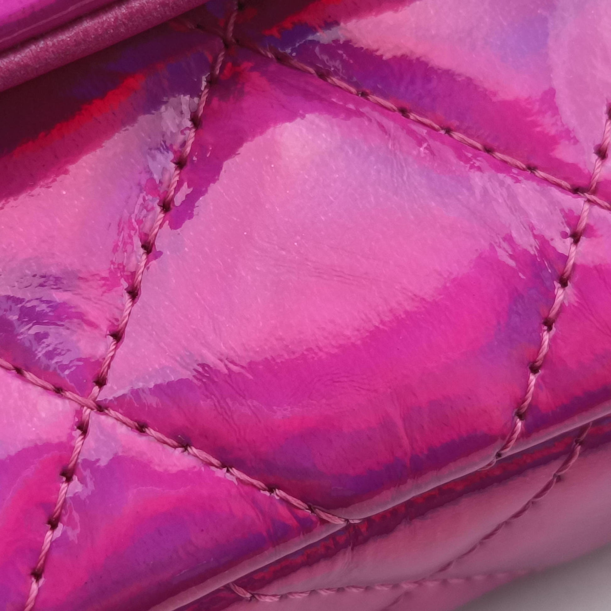 Matelasse CC Years Gift Rose Patent Leather CD0154 XKACTX0Gマトラッセ ココマーク イヤーズギフト ローズ レッド パテント CD0154 XKACTX0G