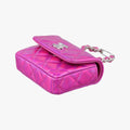 Matelasse CC Years Gift Rose Patent Leather CD0154 XKACTX0Gマトラッセ ココマーク イヤーズギフト ローズ レッド パテント CD0154 XKACTX0G