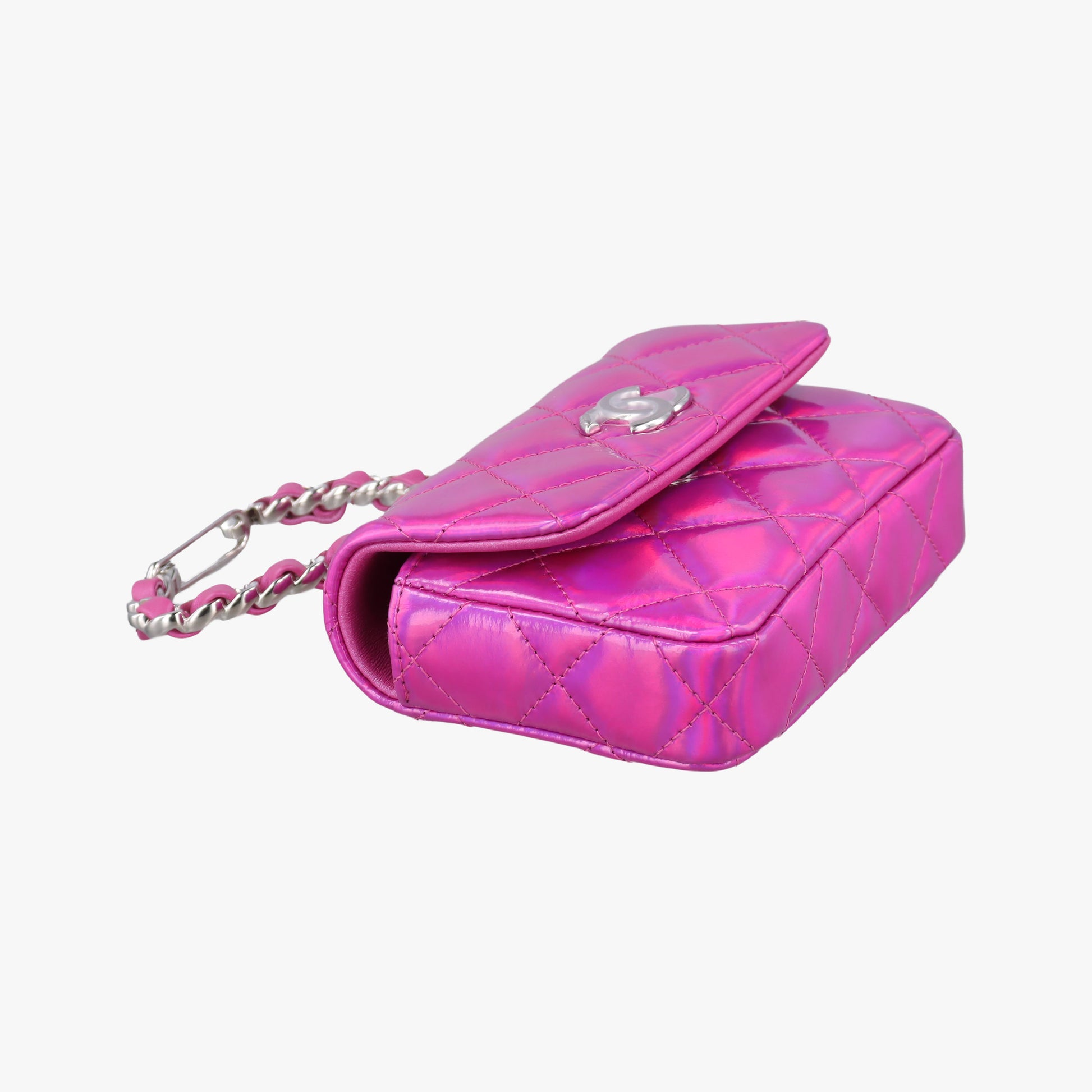 Matelasse CC Years Gift Rose Patent Leather CD0154 XKACTX0Gマトラッセ ココマーク イヤーズギフト ローズ レッド パテント CD0154 XKACTX0G