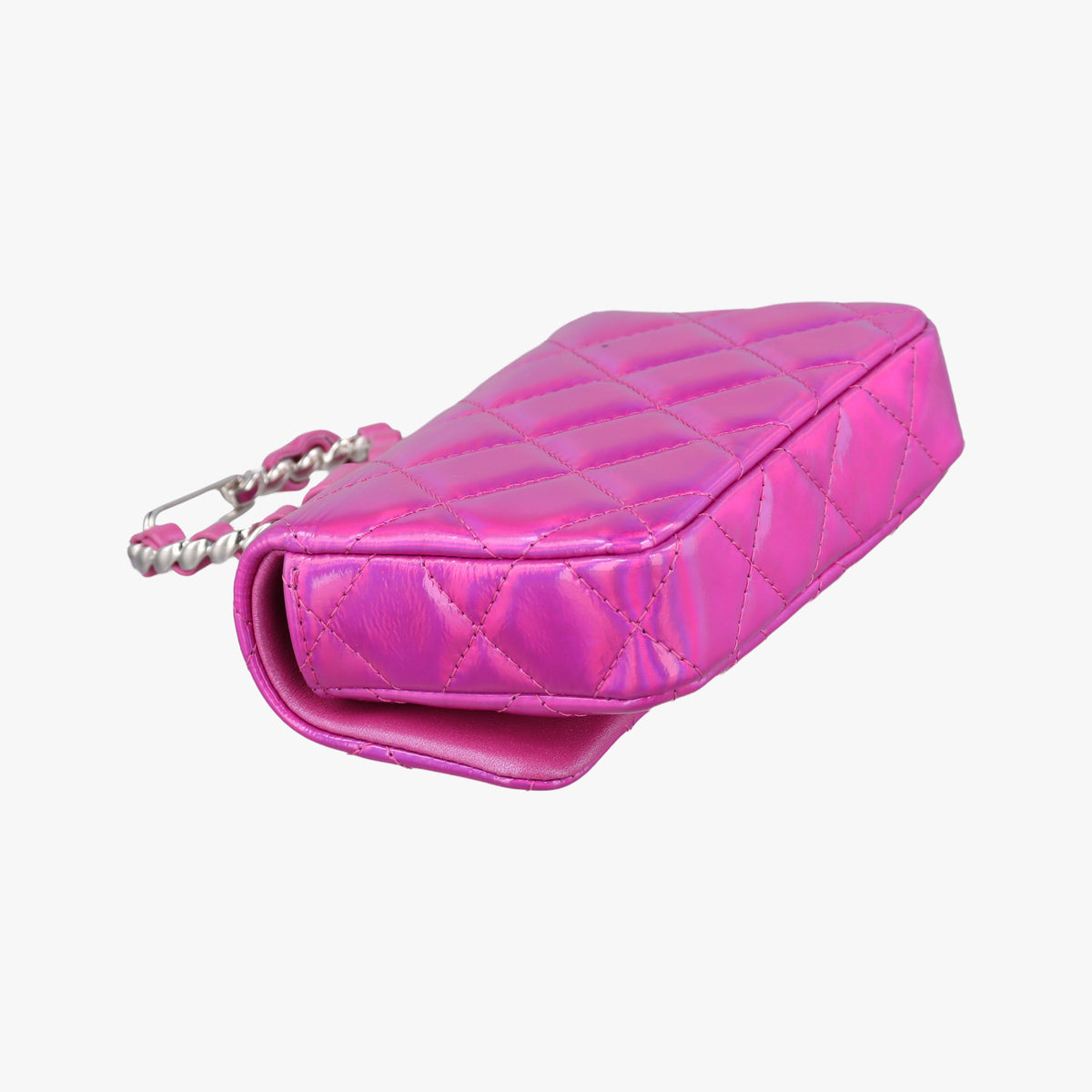 Matelasse CC Years Gift Rose Patent Leather CD0154 XKACTX0Gマトラッセ ココマーク イヤーズギフト ローズ レッド パテント CD0154 XKACTX0G