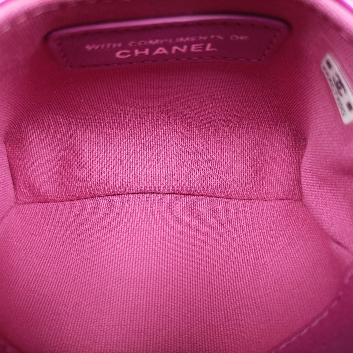 Matelasse CC Years Gift Rose Patent Leather CD0154 XKACTX0Gマトラッセ ココマーク イヤーズギフト ローズ レッド パテント CD0154 XKACTX0G