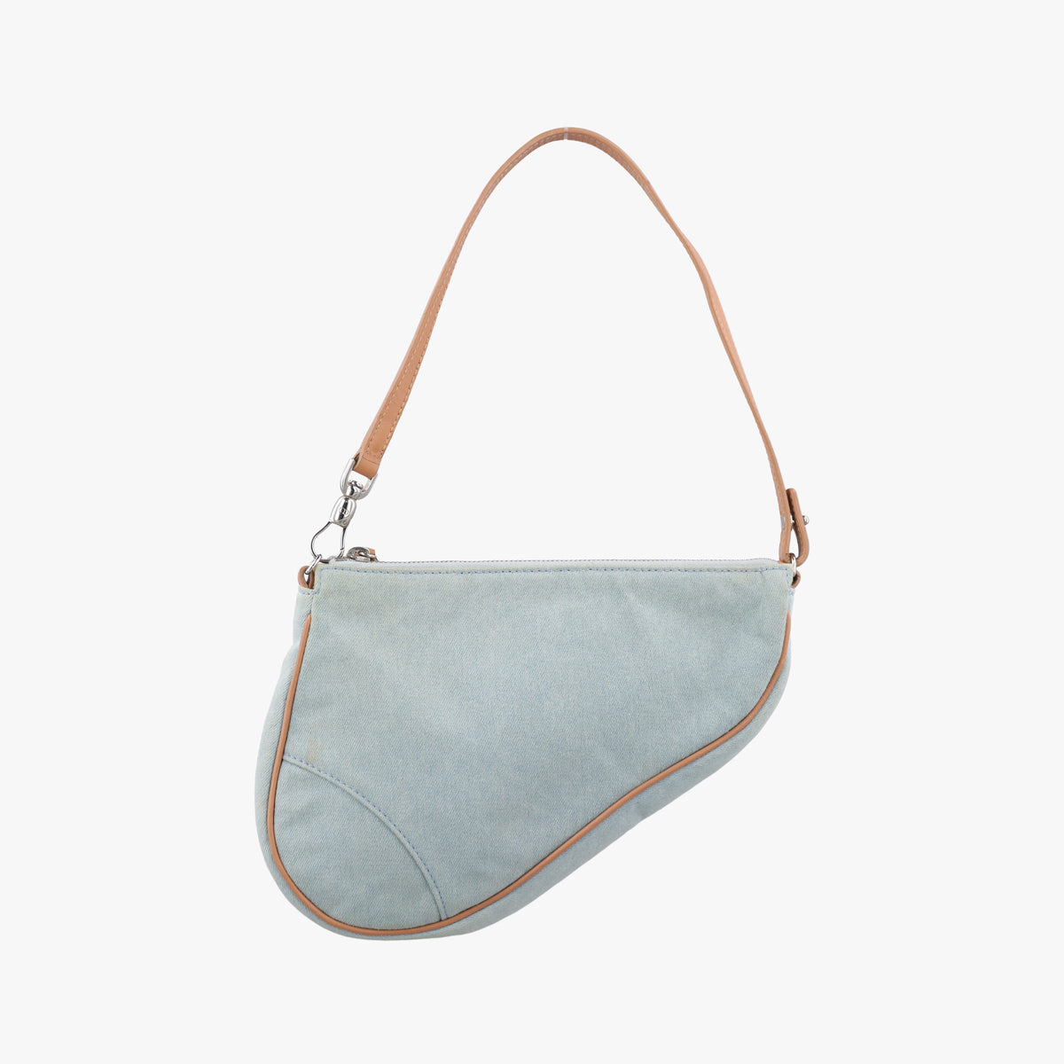 Saddle pouch Blue Denim x Leather MC 0031サドルポーチ ブルー デニム×レザー MC 0031