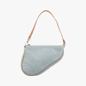Saddle pouch Blue Denim x Leather MC 0031サドルポーチ ブルー デニム×レザー MC 0031