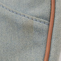 Saddle pouch Blue Denim x Leather MC 0031サドルポーチ ブルー デニム×レザー MC 0031