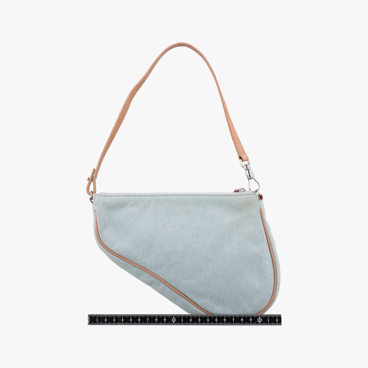 Saddle pouch Blue Denim x Leather MC 0031サドルポーチ ブルー デニム×レザー MC 0031