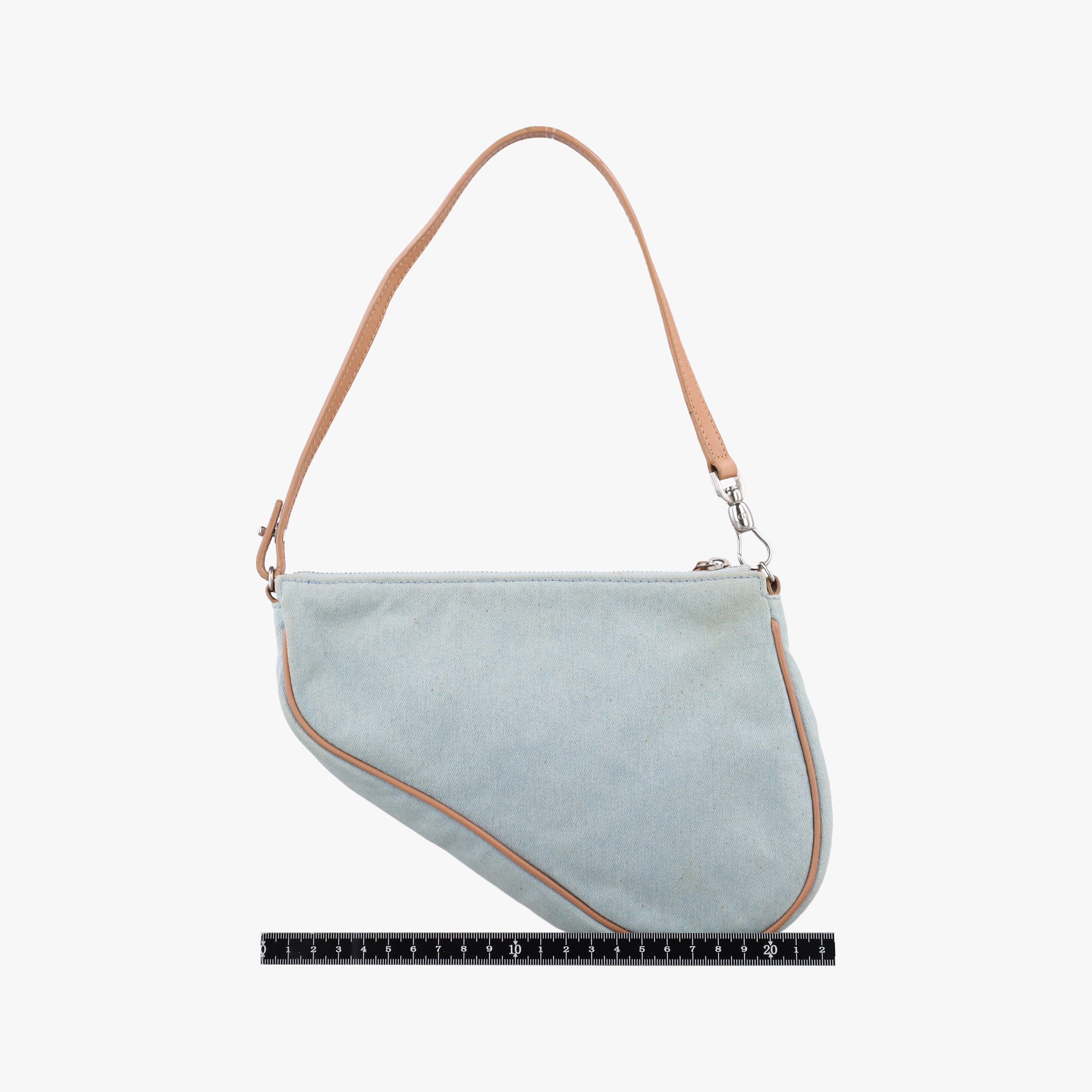Saddle pouch Blue Denim x Leather MC 0031サドルポーチ ブルー デニム×レザー MC 0031