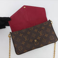 Pochette Felicie Brown Monogram Canvas M61276 CA4156ポシェット フェリシー モノグラム/ブラウン モノグラムキャンバス M61276 CA4156
