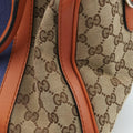 Sherry Line Beige×orange Canvas×Leather 247205 I9867108シェリーライン ベージュ×オレンジ キャンバス×レザー 247205 I9867108