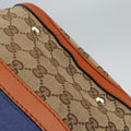 Sherry Line Beige×orange Canvas×Leather 247205 I9867108シェリーライン ベージュ×オレンジ キャンバス×レザー 247205 I9867108