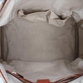 Sherry Line Beige×orange Canvas×Leather 247205 I9867108シェリーライン ベージュ×オレンジ キャンバス×レザー 247205 I9867108