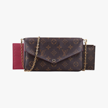 Pochette Felicie Brown Monogram Canvas M61276 SF4128ポシェット フェリシー モノグラム/ブラウン モノグラムキャンバス M61276 SF4128