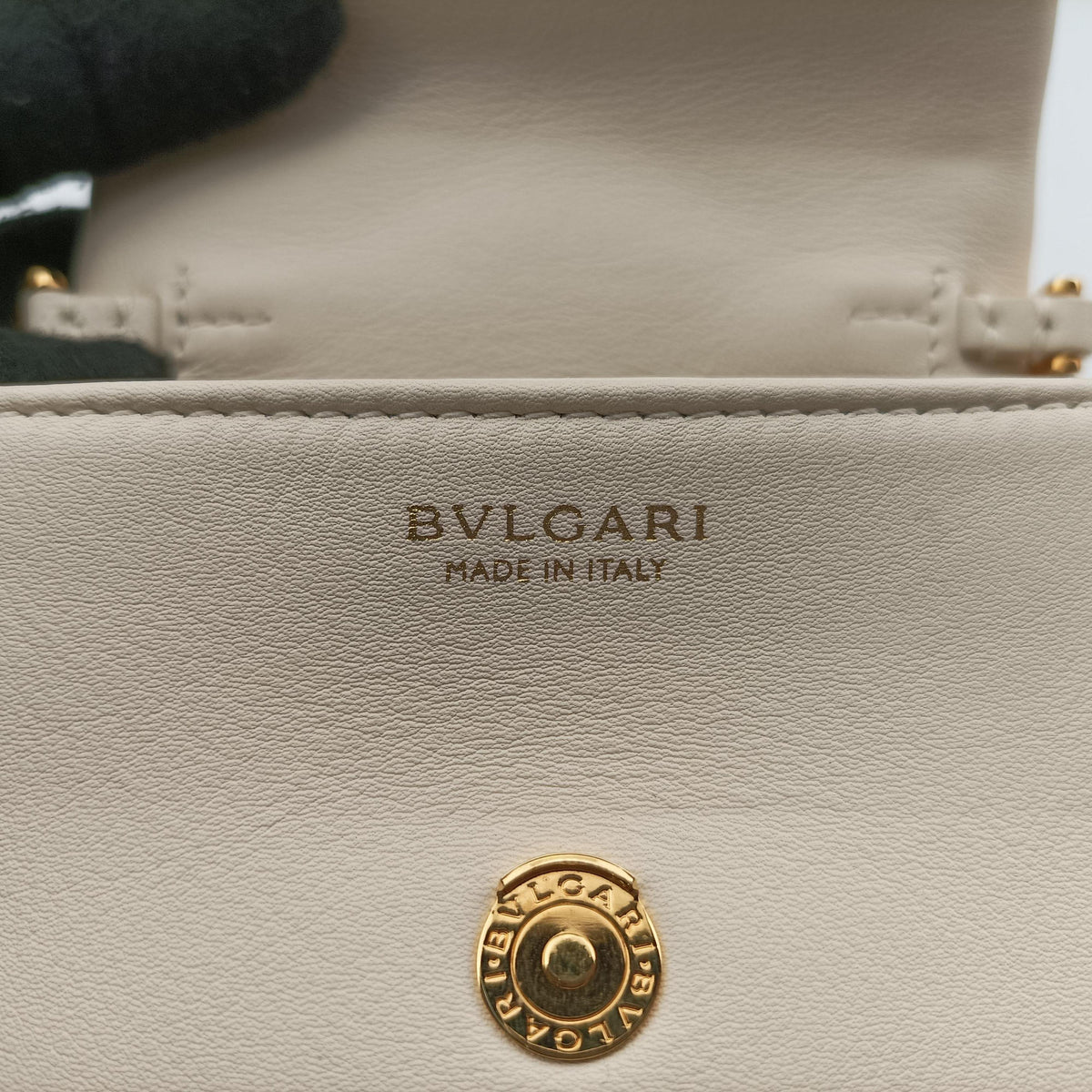 Serpenti Cabochon Micro Ivory Opal calf セルペンティ カボション マイクロ アイボリー オパール カーフ 