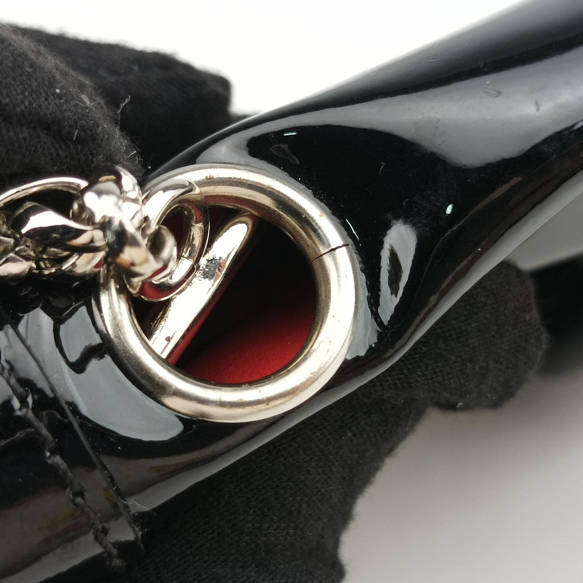 Sweet Charity Black Enamel Leather スウィート チャリティ ブラック エナメルレザー 