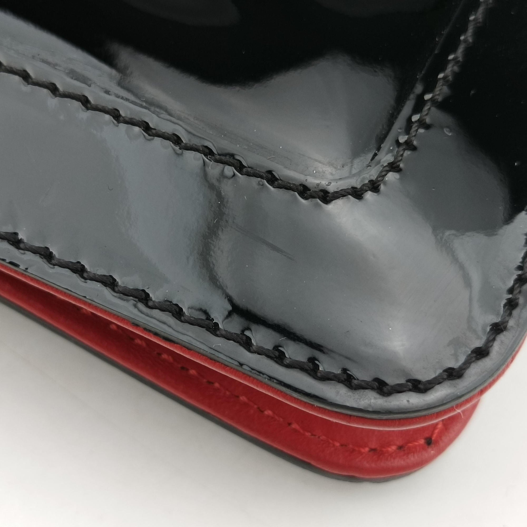 Sweet Charity Black Enamel Leather スウィート チャリティ ブラック エナメルレザー 