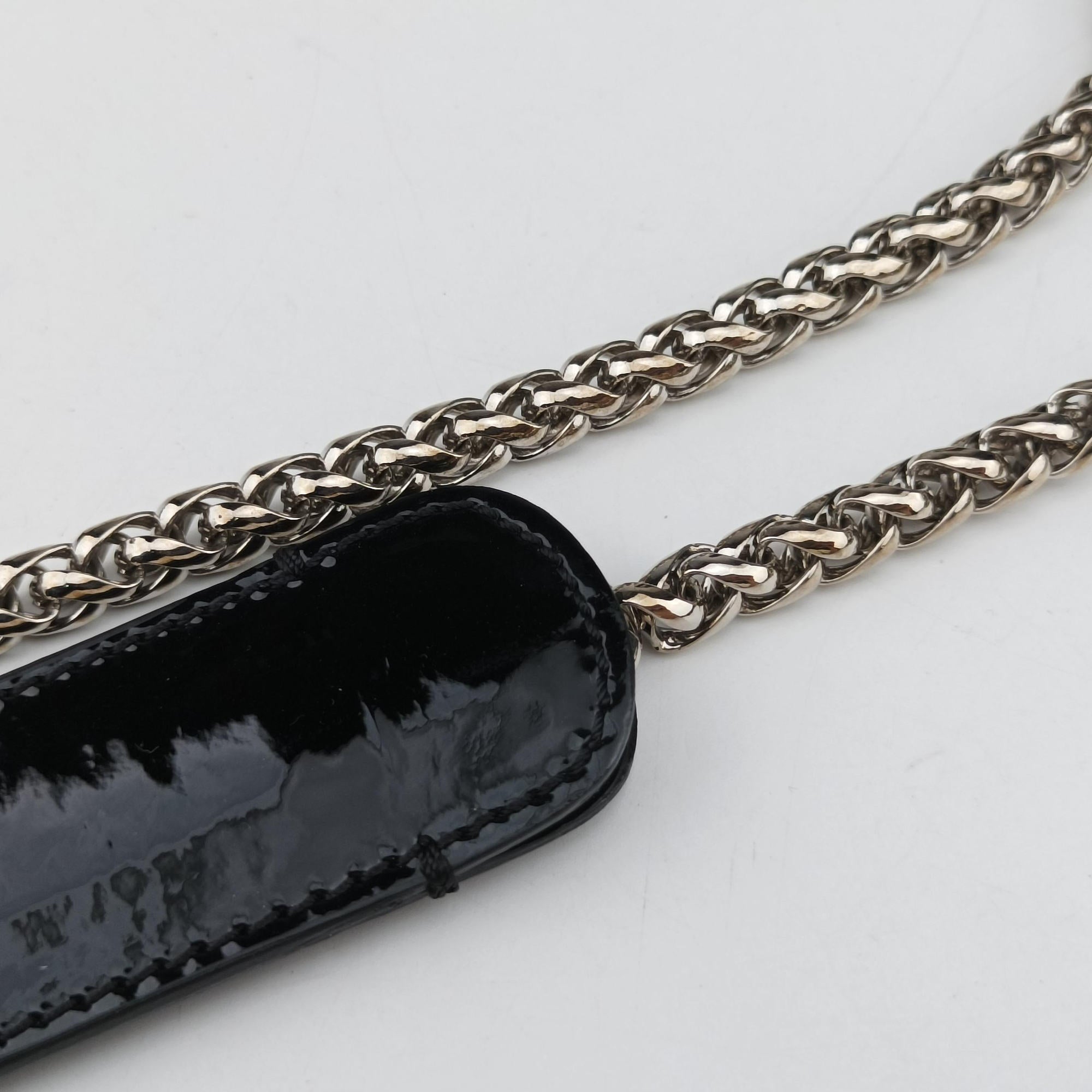 Sweet Charity Black Enamel Leather スウィート チャリティ ブラック エナメルレザー 