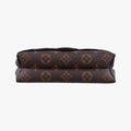 Pochette Kabuki Mask Red × Brown Monogram Canvas × Epi Leather M43527 DU4127ポシェット・カブキ マスク カブキマスクプリント / レッド × ブラウン モノグラム・キャンバス × エピ・レザー M43527 DU4127