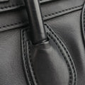 Luggage Mini Shopper Black Leather W-SN-0171 F-PA-0181ラゲージミニショッパー ブラック レザー W-SN-0171 F-PA-0181