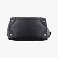Luggage Mini Shopper Black Leather W-SN-0171 F-PA-0181ラゲージミニショッパー ブラック レザー W-SN-0171 F-PA-0181