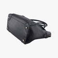 Luggage Mini Shopper Black Leather W-SN-0171 F-PA-0181ラゲージミニショッパー ブラック レザー W-SN-0171 F-PA-0181