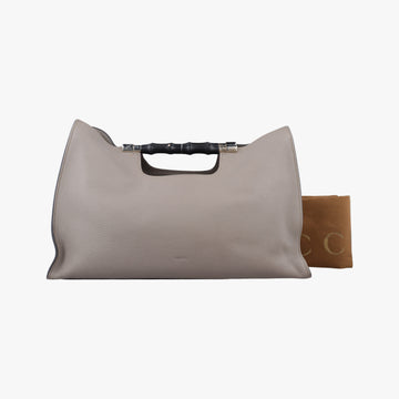 BAMBOO Grey Leather 370829 F018063830バンブー グレー レザー 370829 F018063830
