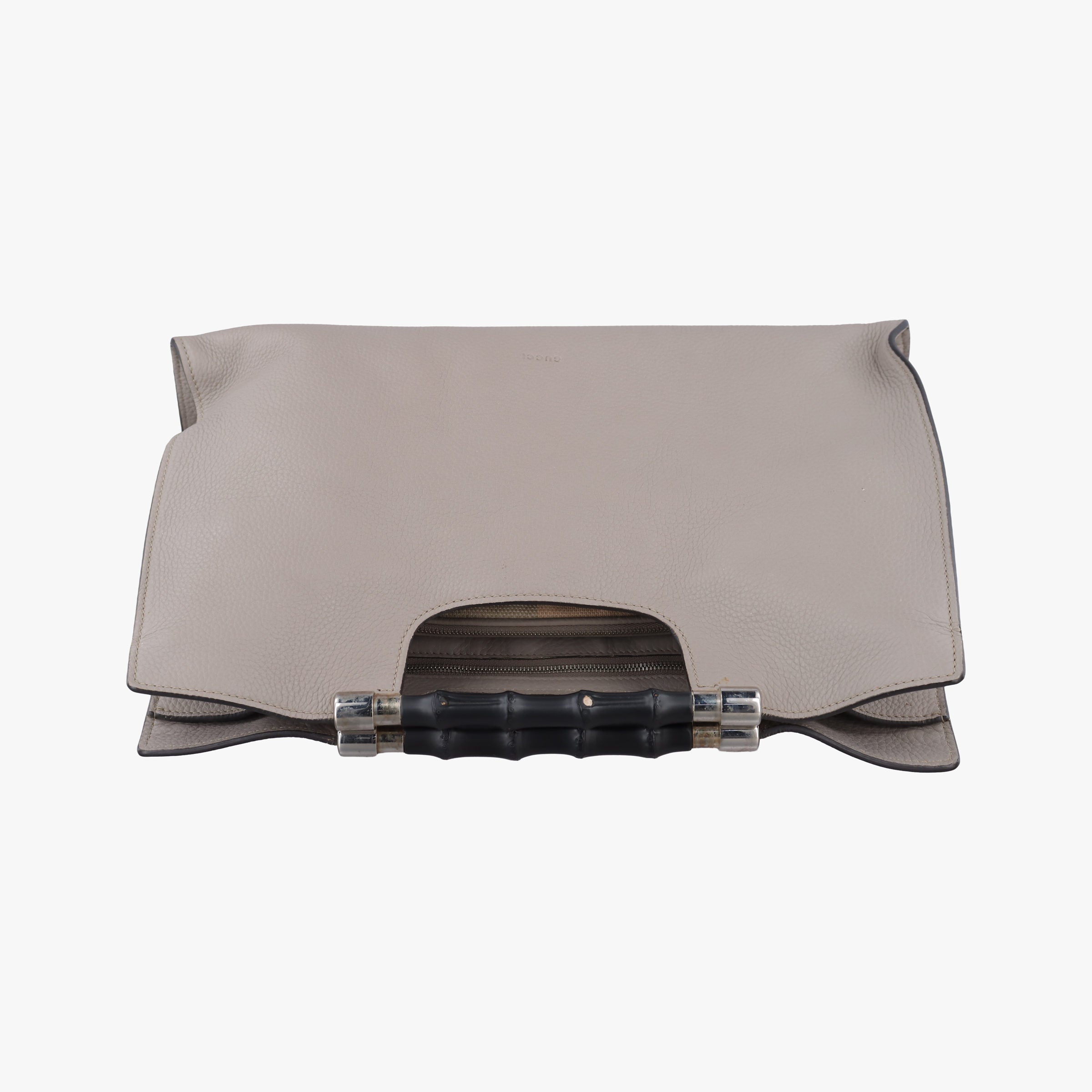 BAMBOO Grey Leather 370829 F018063830バンブー グレー レザー 370829 F018063830