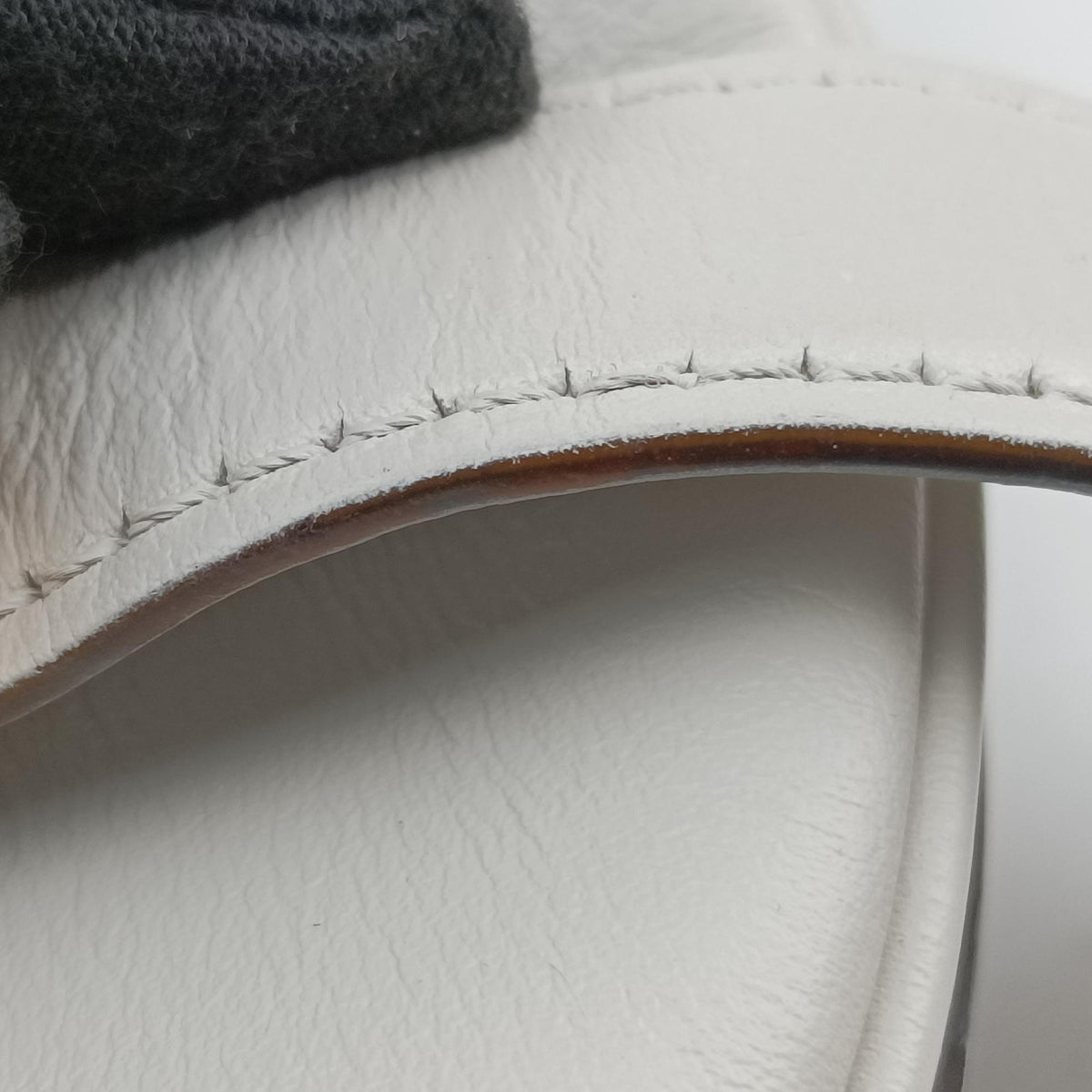 Chantilly Lock Brown x white Monogram x Leather PL0198シャンティイ ロック ブラウン×ホワイト モノグラム×レザー PL0198