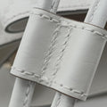 Bright Diamante Bucket White Leather 354229 I016921900ブライトディアマンテ バケット ホワイト レザー 354229 I016921900