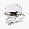 Bright Diamante Bucket White Leather 354229 I016921900ブライトディアマンテ バケット ホワイト レザー 354229 I016921900