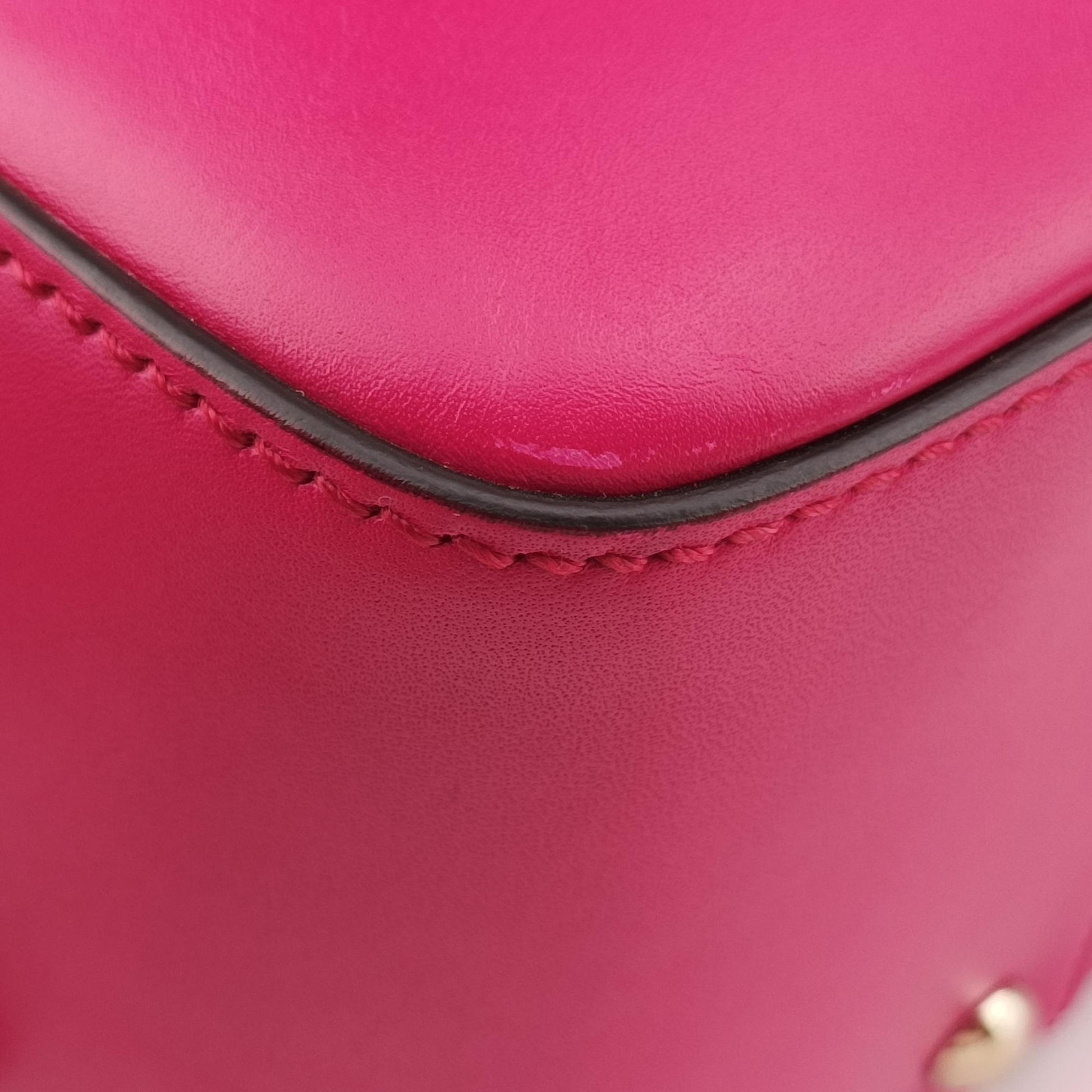 Bright Diamante Rose Leather 354332 E016735453ブライトディアマンテ ローズ レッド レザー 354332 E016735453