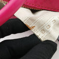 Bright Diamante Rose Leather 354332 E016735453ブライトディアマンテ ローズ レッド レザー 354332 E016735453