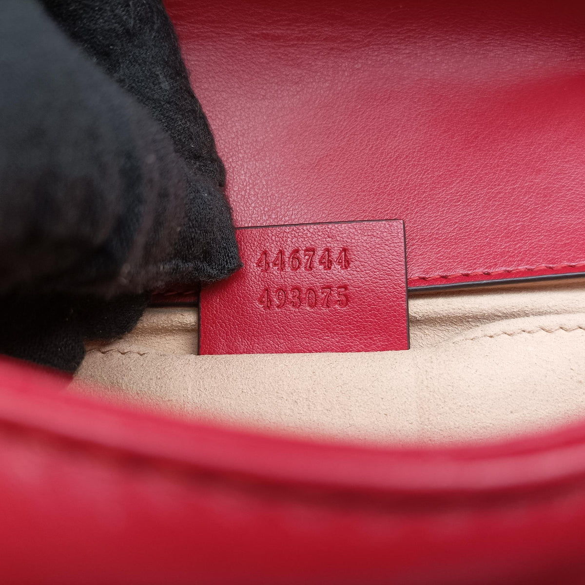 GG Marmont Red Leather 446744 C025679258GGマーモント レッド レザー 446744 C025679258