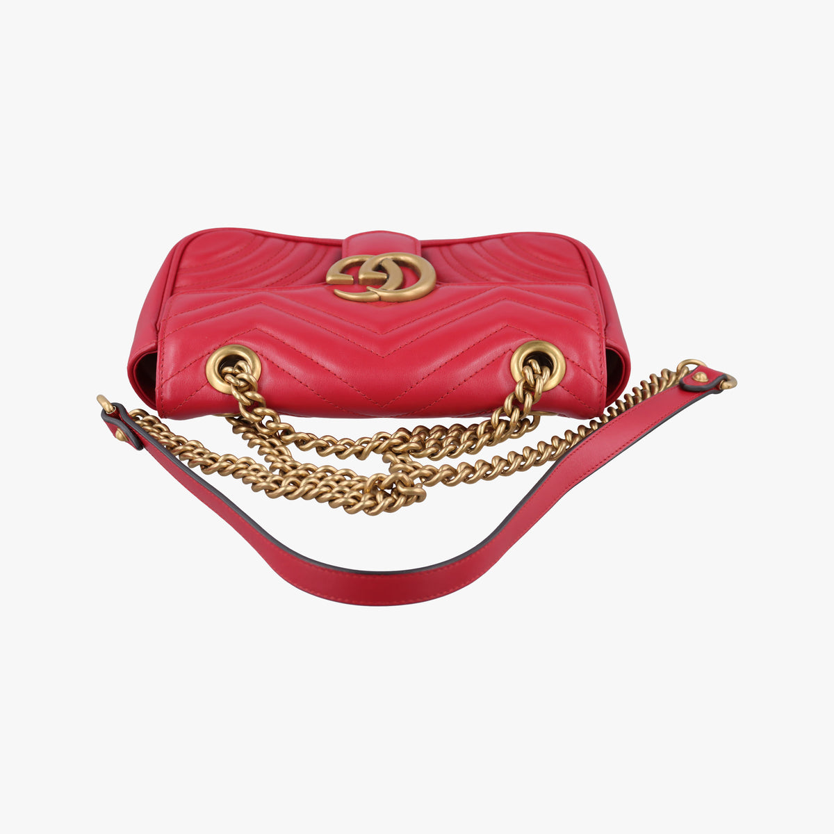 GG Marmont Red Leather 446744 C025679258GGマーモント レッド レザー 446744 C025679258