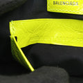 Le Cagole YellowGreen lambskin 695814.7206.R.493075ルカゴール イエローグリーン ラムスキン 695814.7206.R.493075